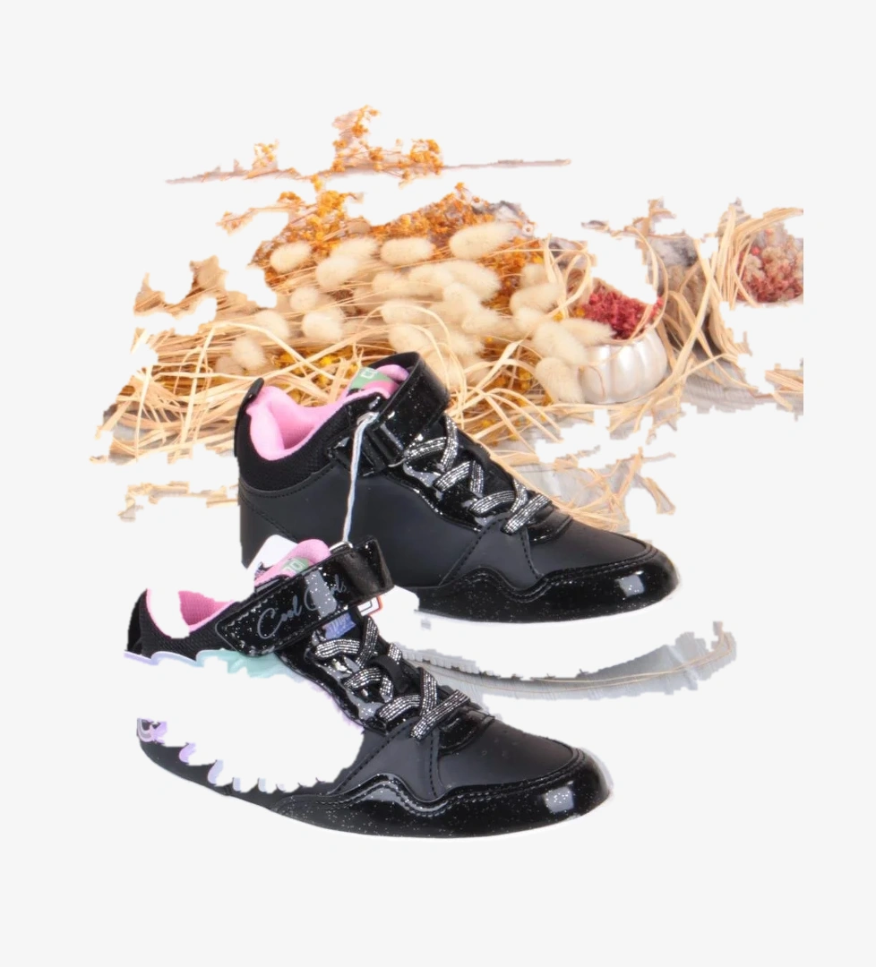 Cool Helen Rahat Hafif Kanat Figürlü Bilekli Sneaker Kız Çocuk Ayakkabı