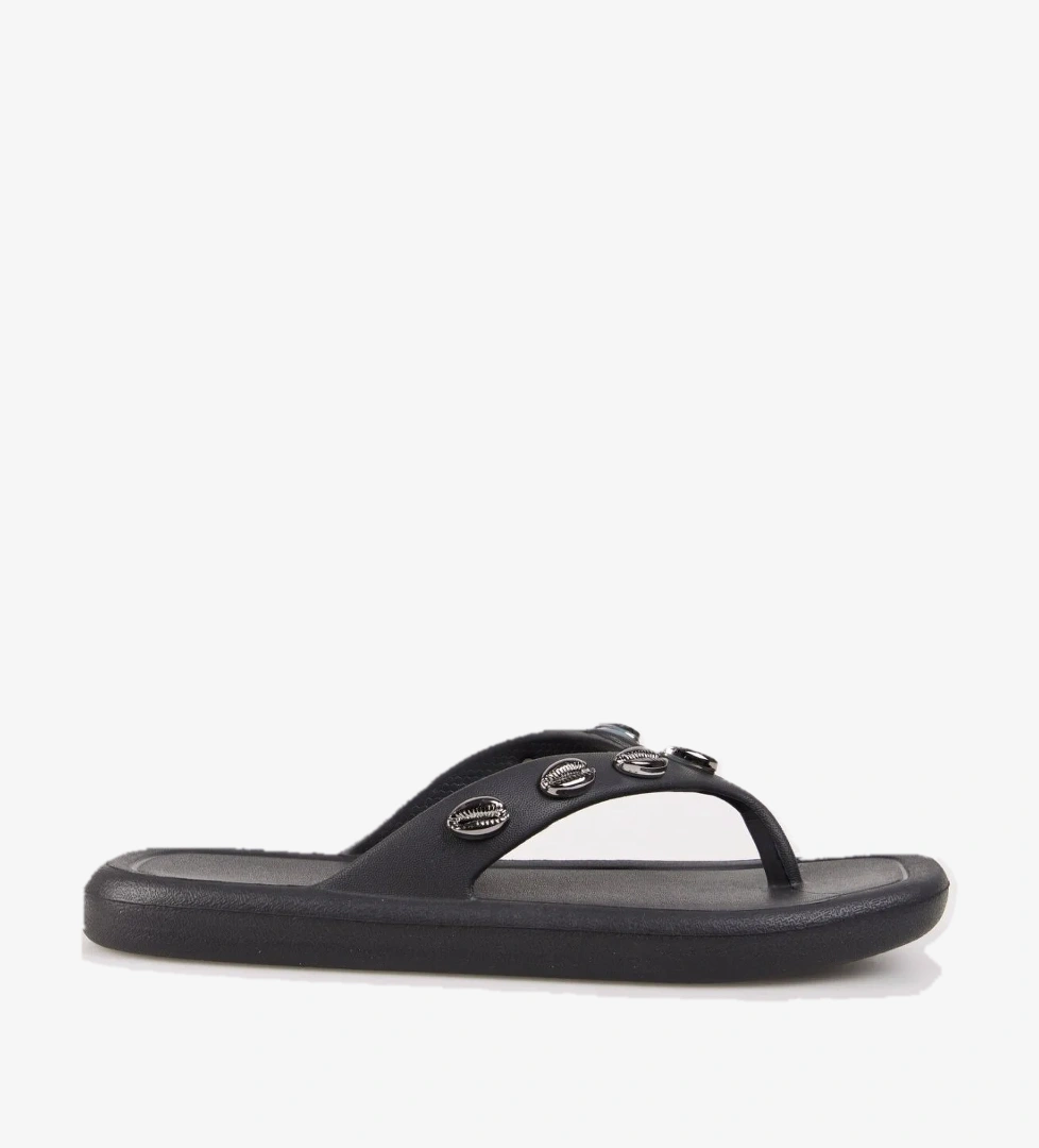 F By Fabrika Siyah Kadın Plaj Terliği HELENA model görseli