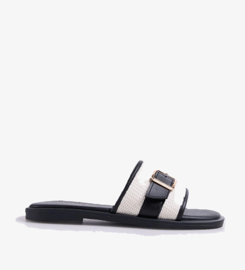 Siyah Kadın Terlik MEDINA - Görsel 1