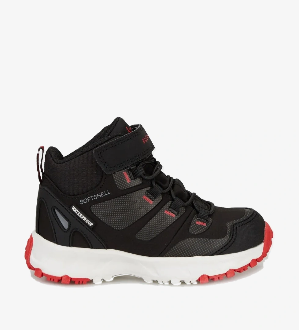 Unisex Çocuk Bot BUCK3005 SİYAH-KIRMIZI