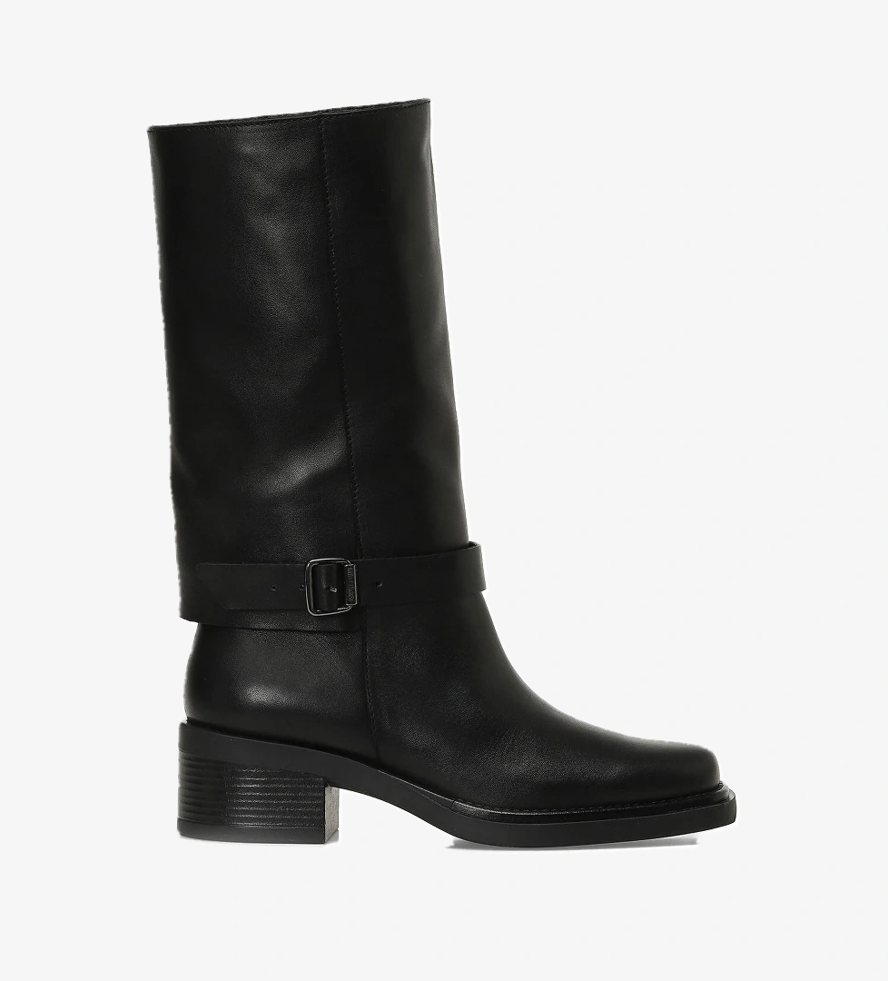 RAFAEL 5PR Siyah Kadın Topuklu Çizme - Görsel 1