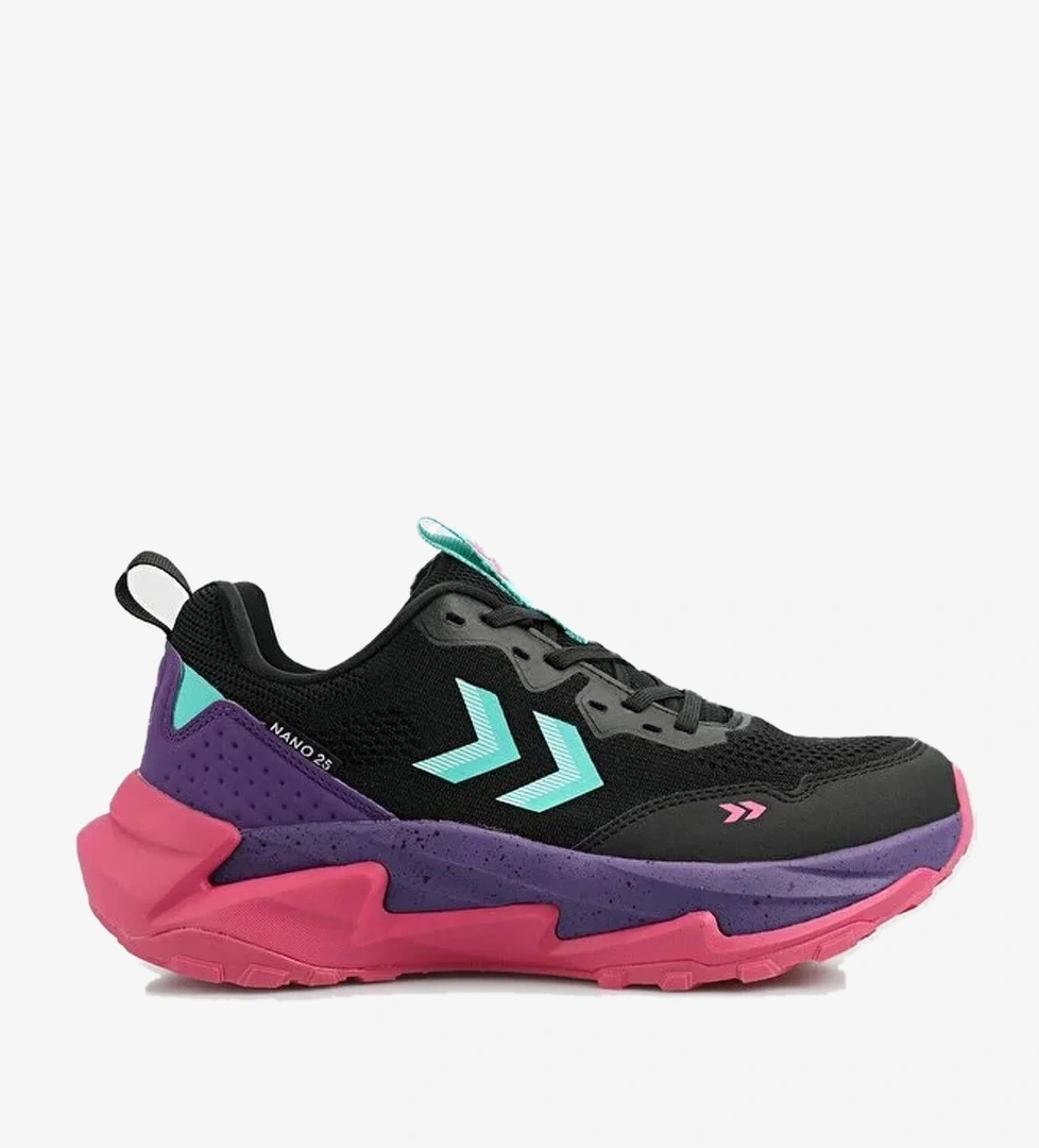 Hummel Hml Nano Unisex 25 Spor Siyah Kadın Ayakkabı Koşu Ayakkabısı 900790-1036 model görseli