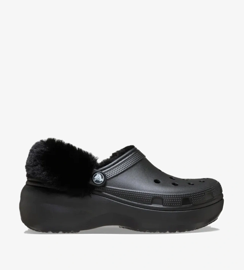 Classic Platform Fuzz Kadın Sandalet