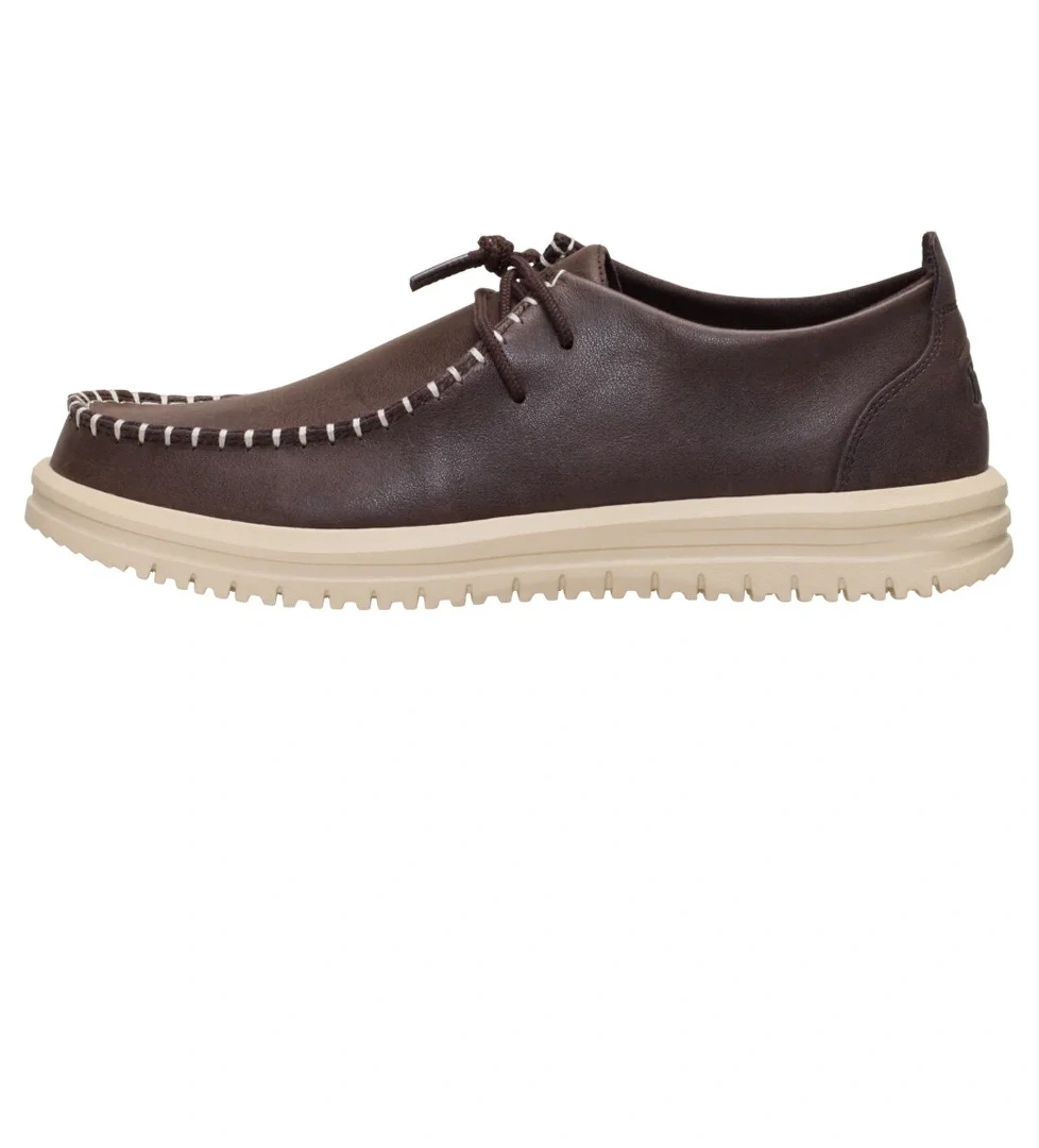 Hey Dude Wally NXT Moc Leather Erkek Ayakkabı model görseli