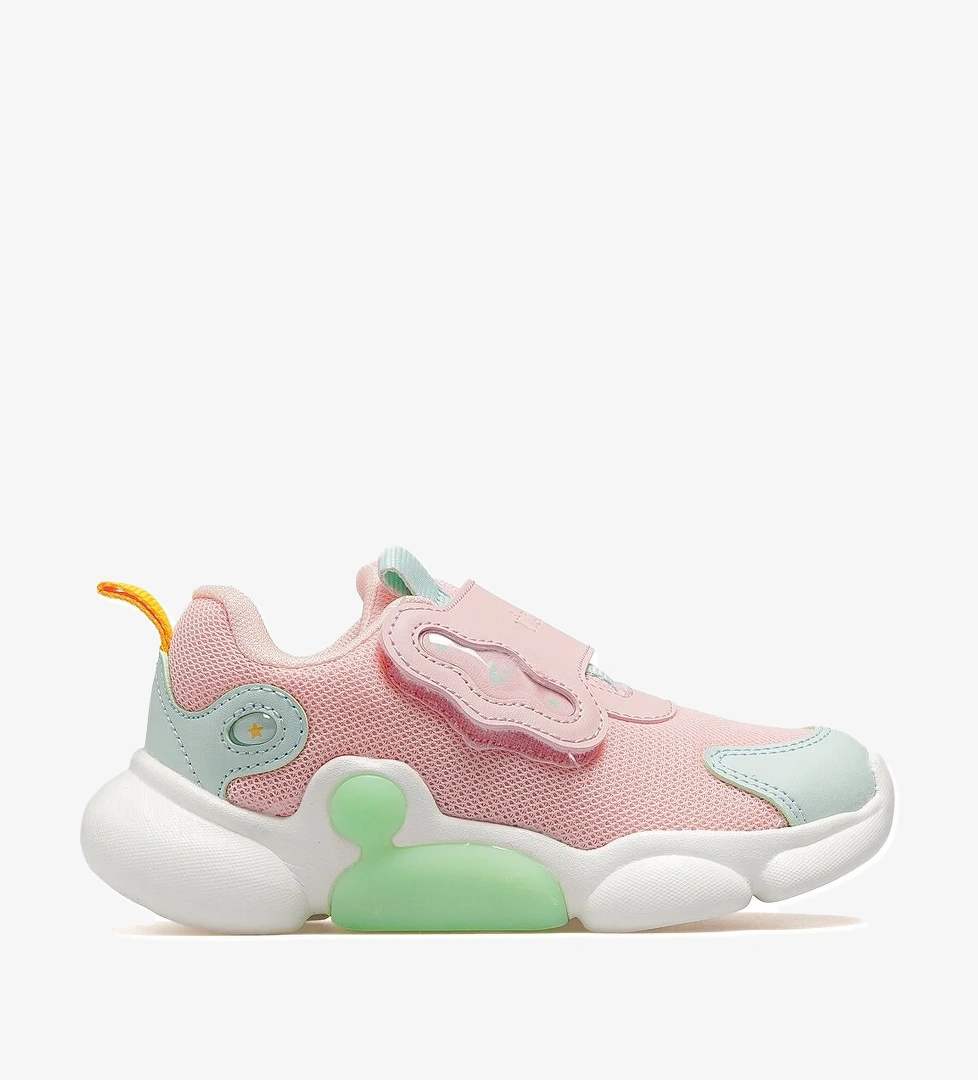 Gum Kız Çocuk Işıklı Spor Ayakkabı 25k 346.335 Pk Pudra - Görsel 1