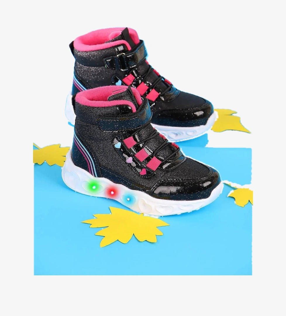 Cool Kids Hafif Taban Cırtlı Işıklı Kız Çocuk Bot model görseli