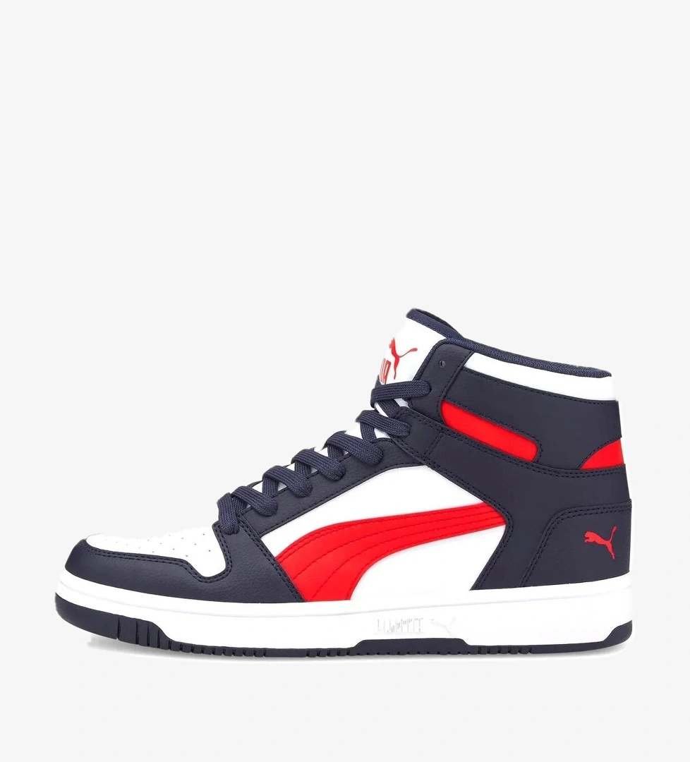 36957329 Rebound LayUp SL Mavi - Kırmızı - Beyaz Erkek Günlük Spor Ayakkabı - Görsel 1