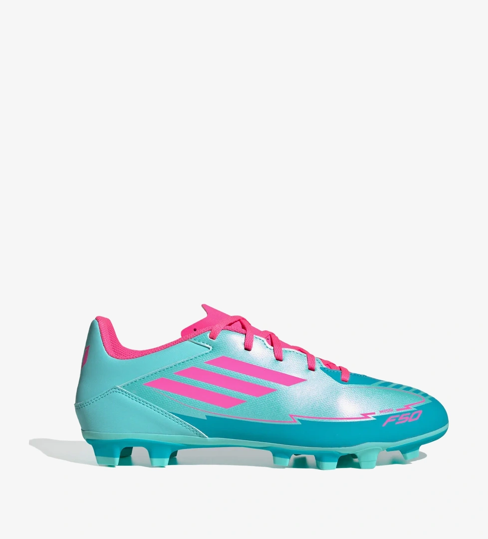 F50 Club Messi Erkek Mavi Çim Saha Kramponu - Görsel 1