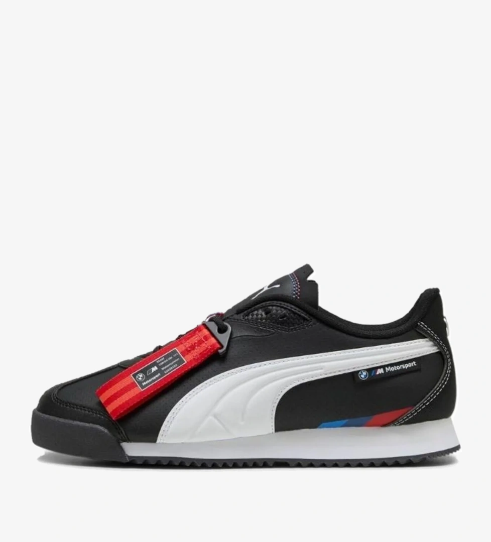 BMW MMS Roma Stradale Motorsport Erkek Siyah Sneaker Ayakkabı 30861701 - Görsel 1