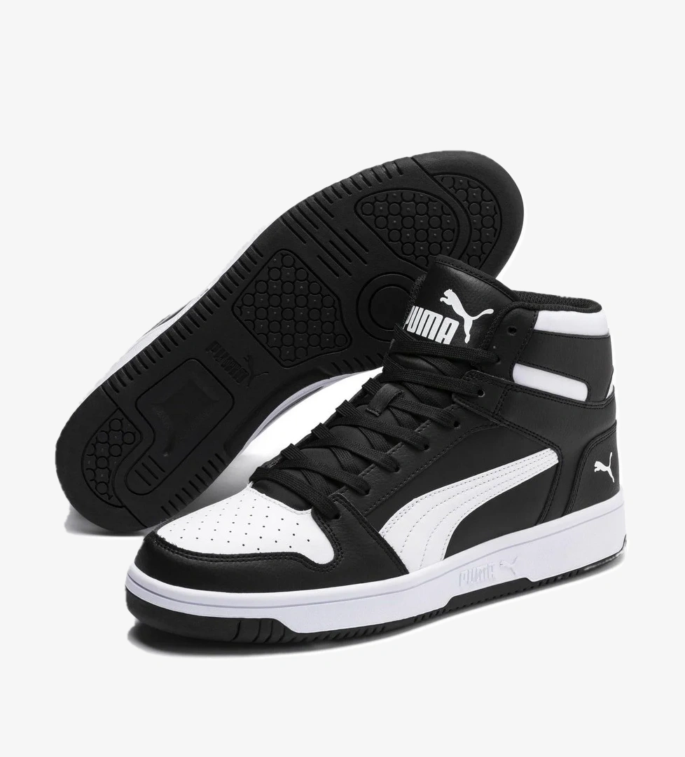 Rebound Siyah Spor Ayakkabı (369573-01) - Görsel 1