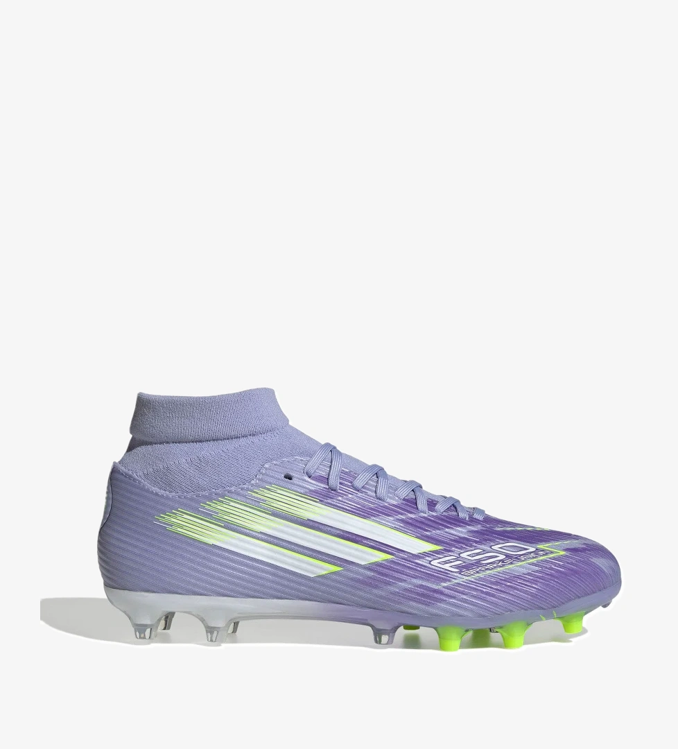 adidas F50 SPARKFUSION LEA Mor Kadın Krampon - Görsel 1