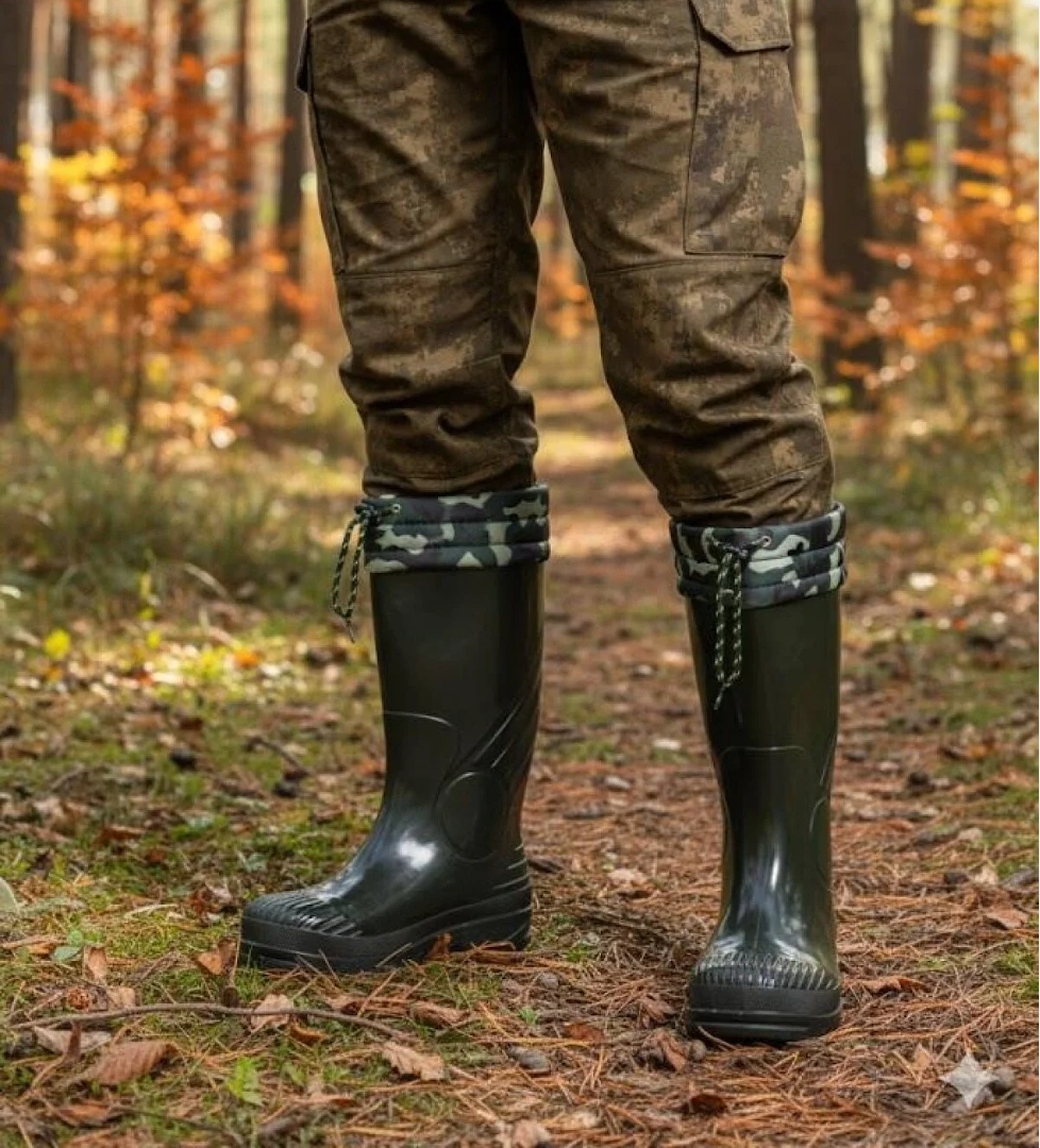 Fort 1198 Ulaş İçi Kürklü 33 Cm Uzunluk Pvc %100 Su Geçirmez Tarım Çiftçi Sulama İş Çizmesi model görseli