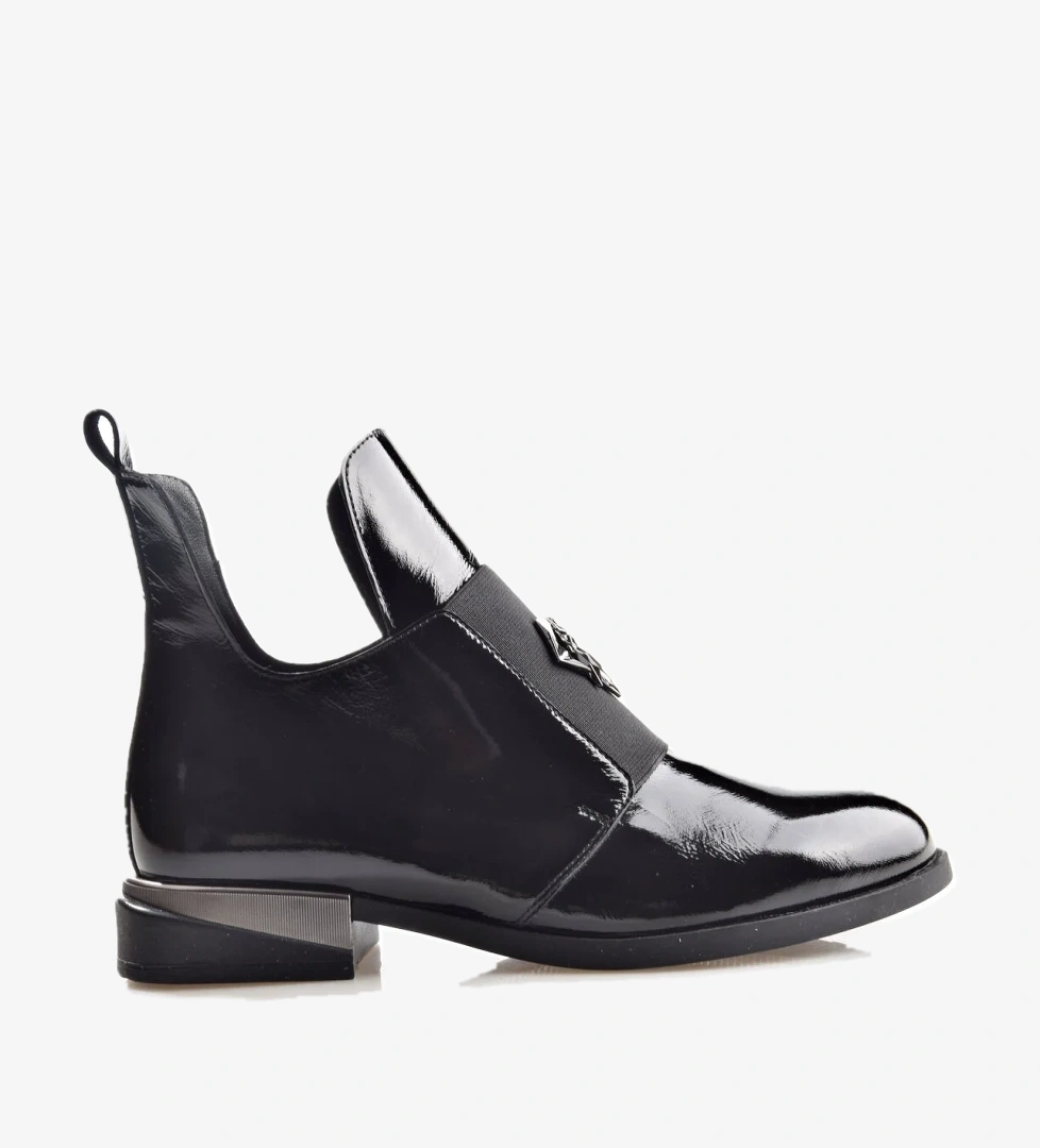 Erdal Koçyiğit Ayakkabı Nish Exclusive 25116 Kadın Hakiki Deri Tokalı Bot model görseli