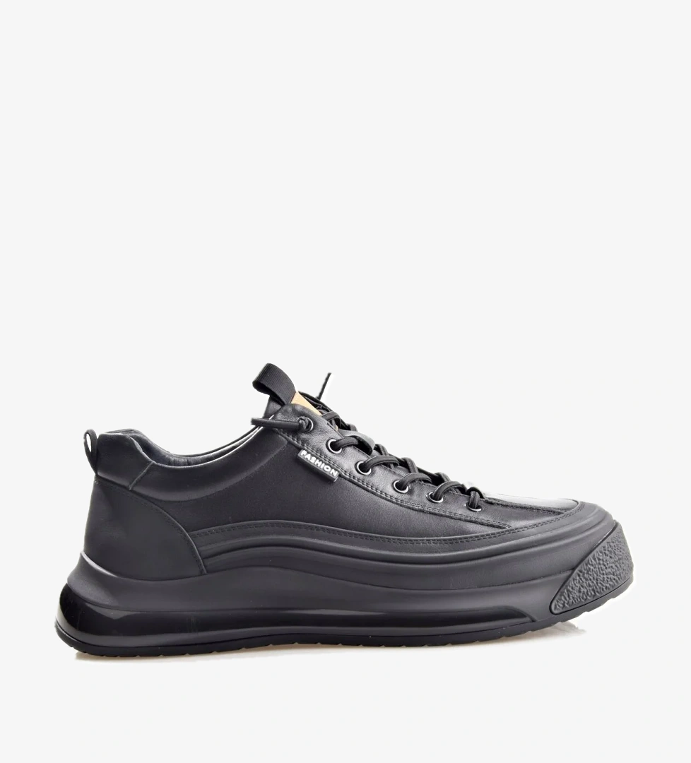 22114 Erkek Hakiki Deri Casual Ayakkabı - Görsel 1