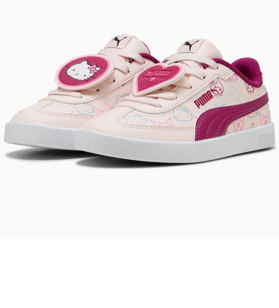 Puma Club II Era Hello Kitty 2 PS 403412-01 Ortopedik Çocuk Spor Ayakkabı model görseli