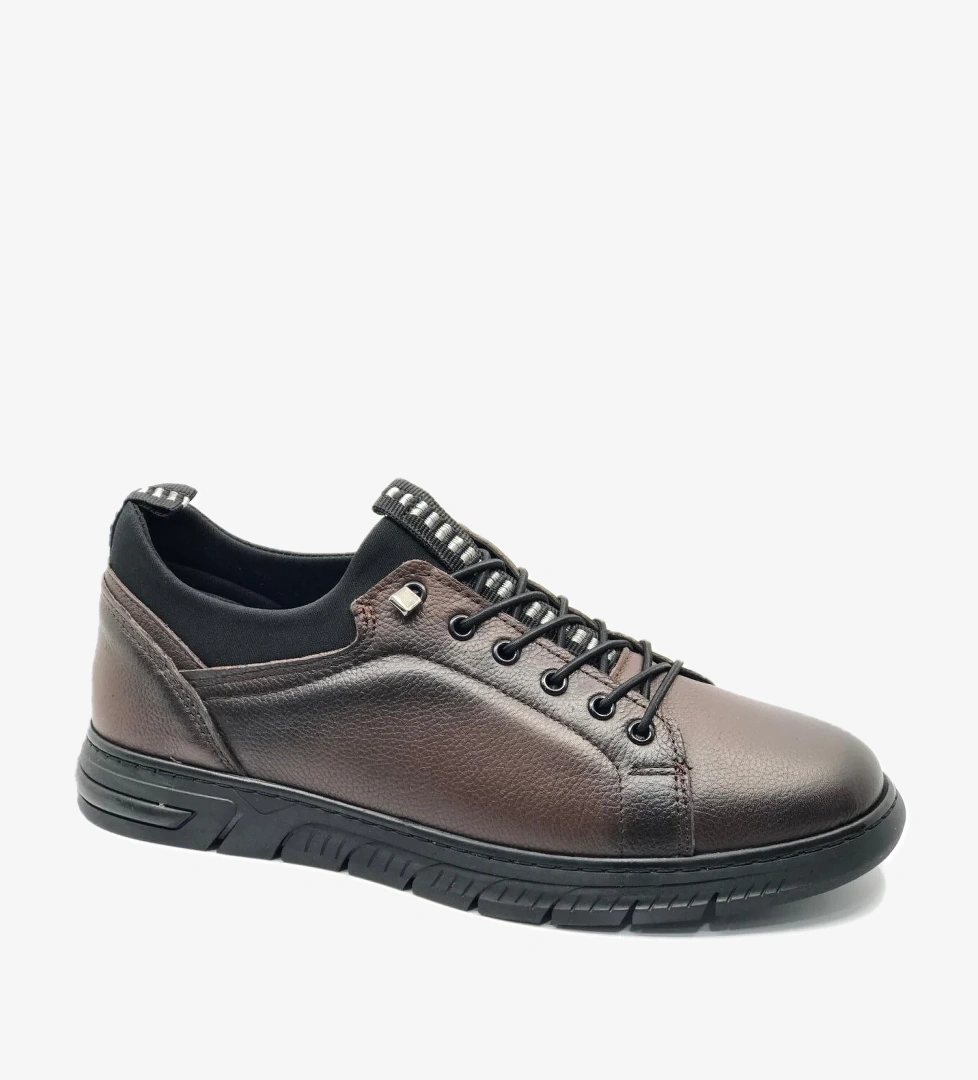 122 Hakiki Deri Ortopedik Erkek Casual Ayakkabı