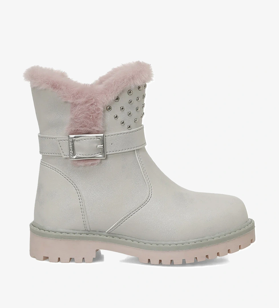 DUPSA P 5PR Gümüş Kız Çocuk Bot - Görsel 1