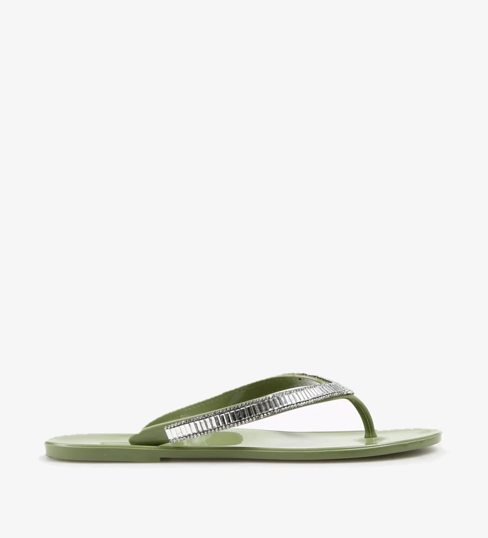 Yeşil Kadın Plaj Terliği ROTARIES - Görsel 1