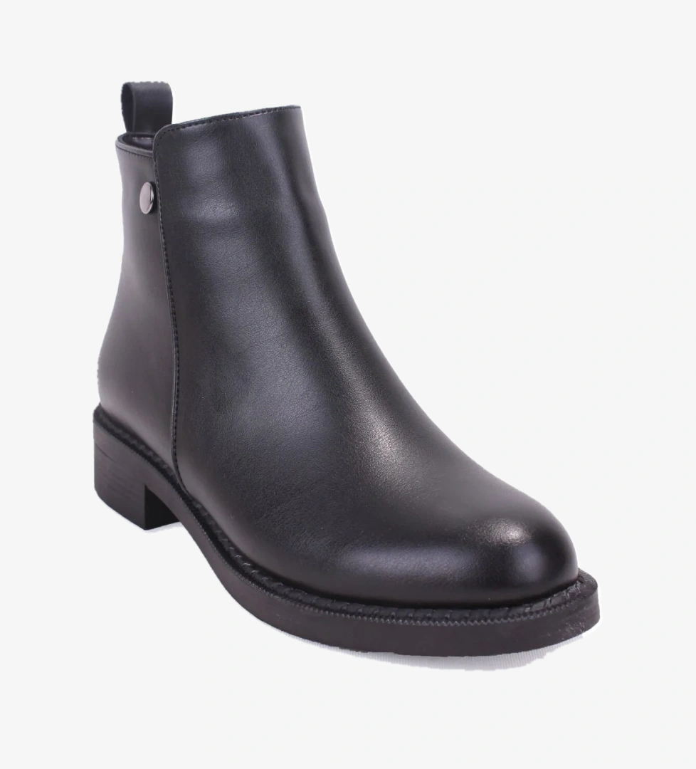 Dagoster DZA07-1062770 Siyah Günlük Düz Topuk Kadın Bot model görseli