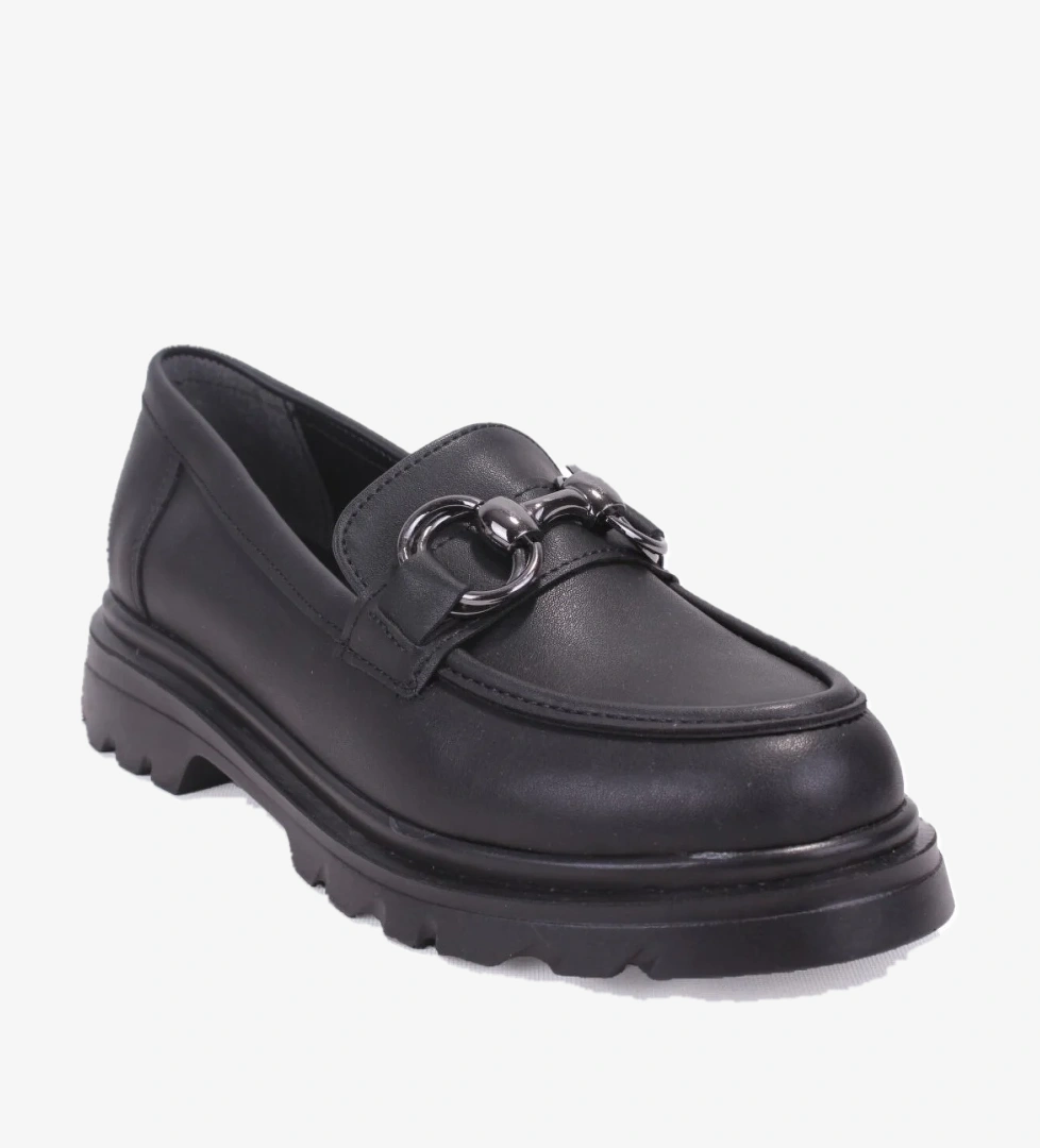 Dagoster DZA07-90830 Siyah Günlük Loafer Kadın Ayakkabı model görseli