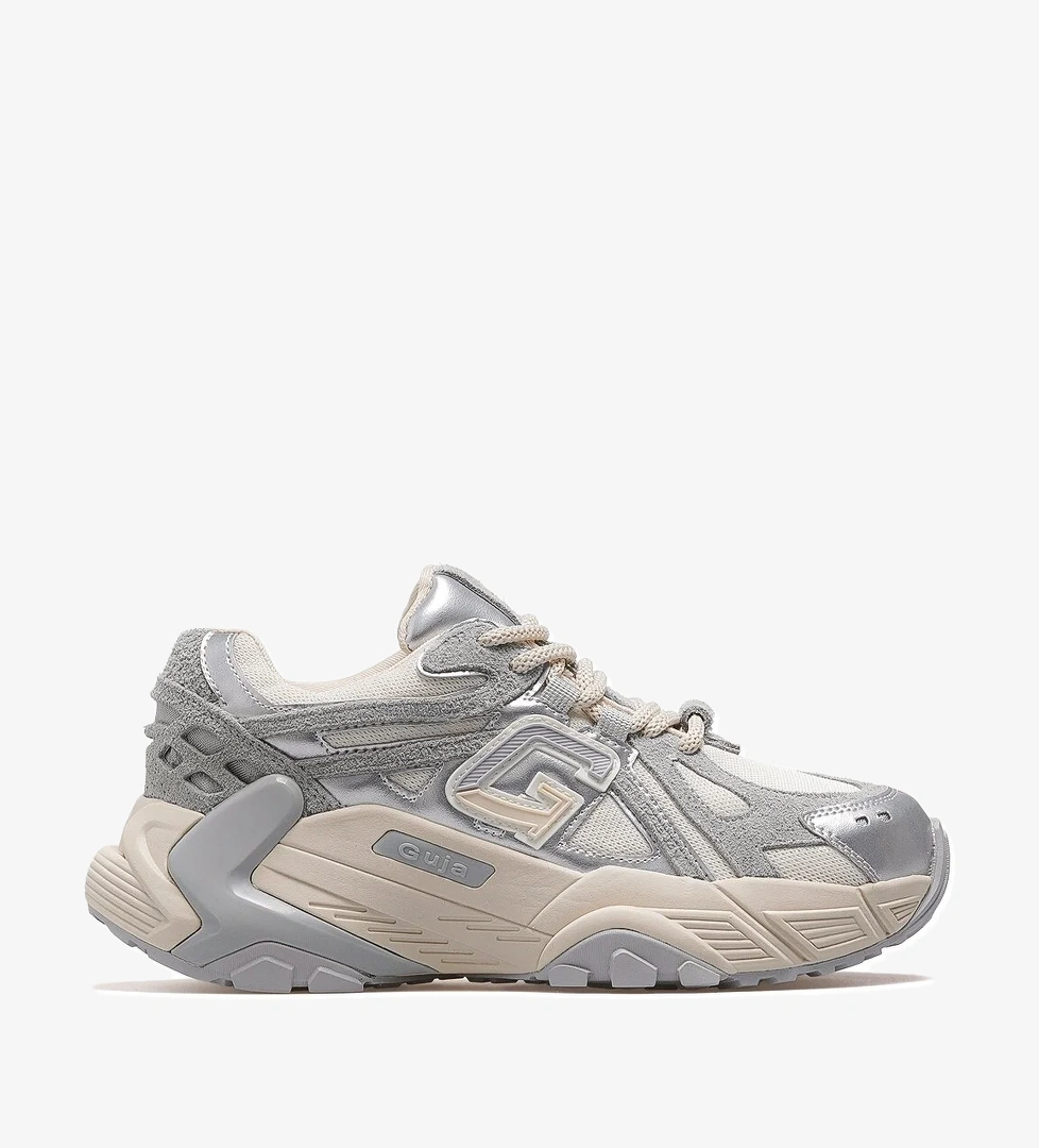 Kadın Kalın Taban Sneaker Spor Ayakkabı 25k 25k366 Z Gri