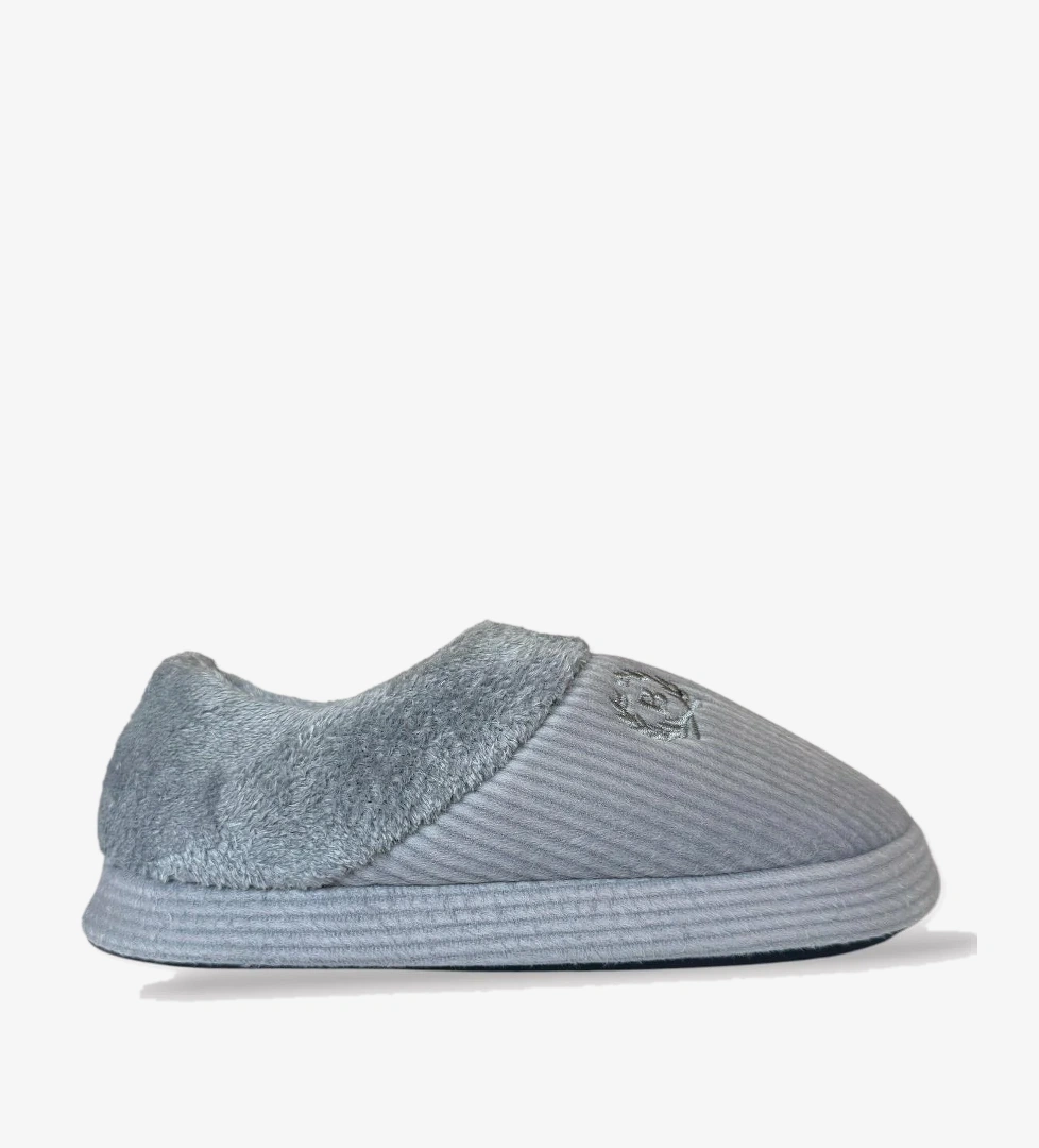 Liger Erkek Hafif Kaydırmaz Taban Ev Ayakkabısı Panduf Bej Gri̇ model görseli