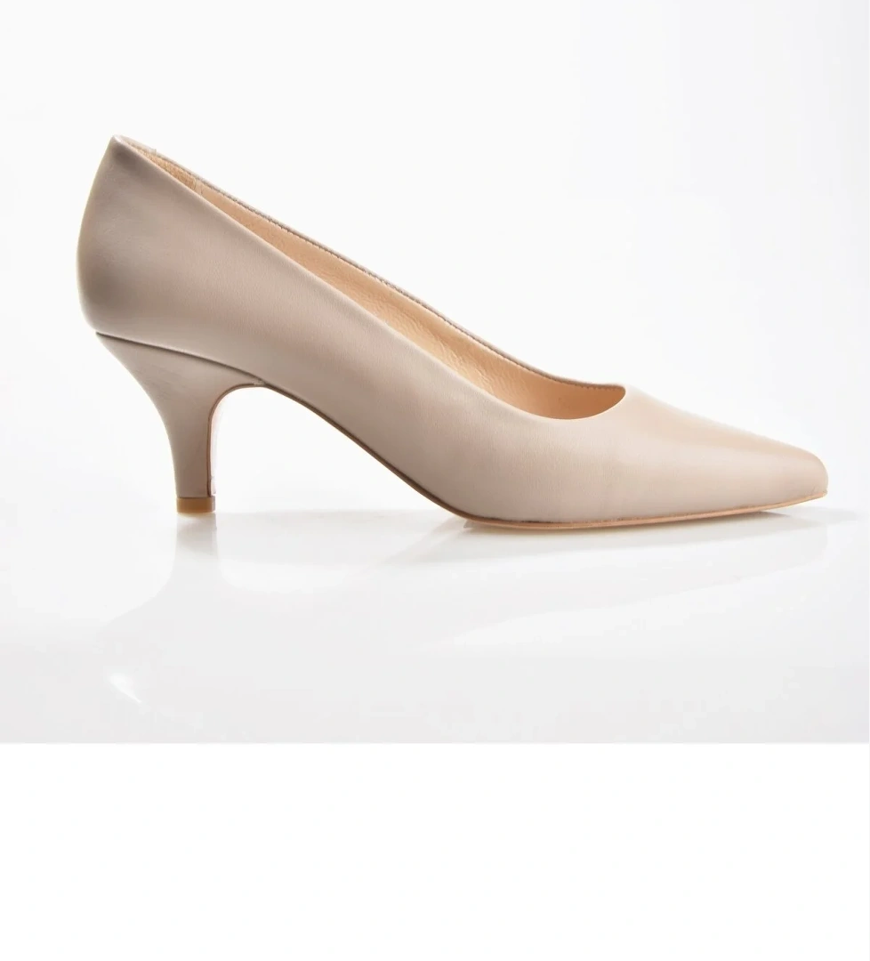 Nish Exclusive 324 Kadın Deri Klasik Stiletto