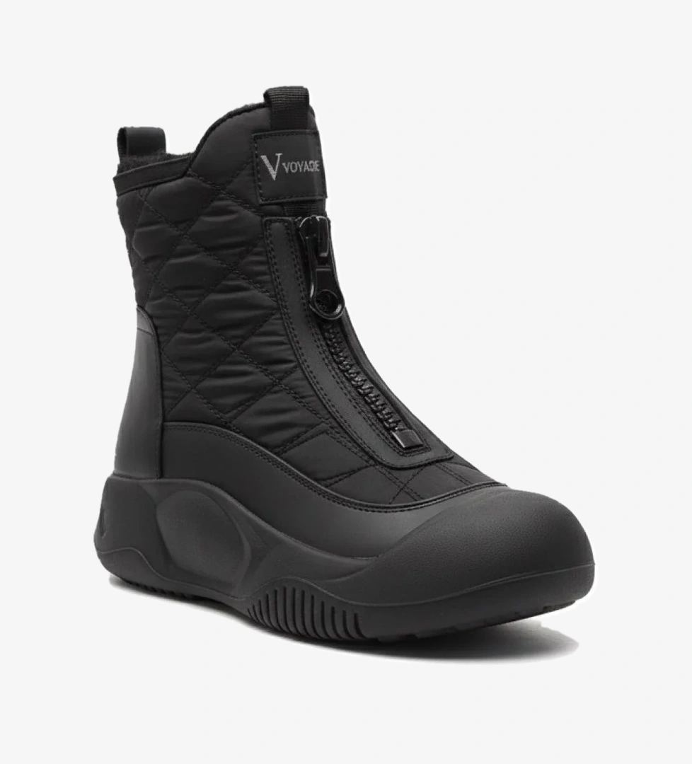 Voyager Önü Fermuarlı İçi Kürklü Kadın Kar Botu B439 model görseli