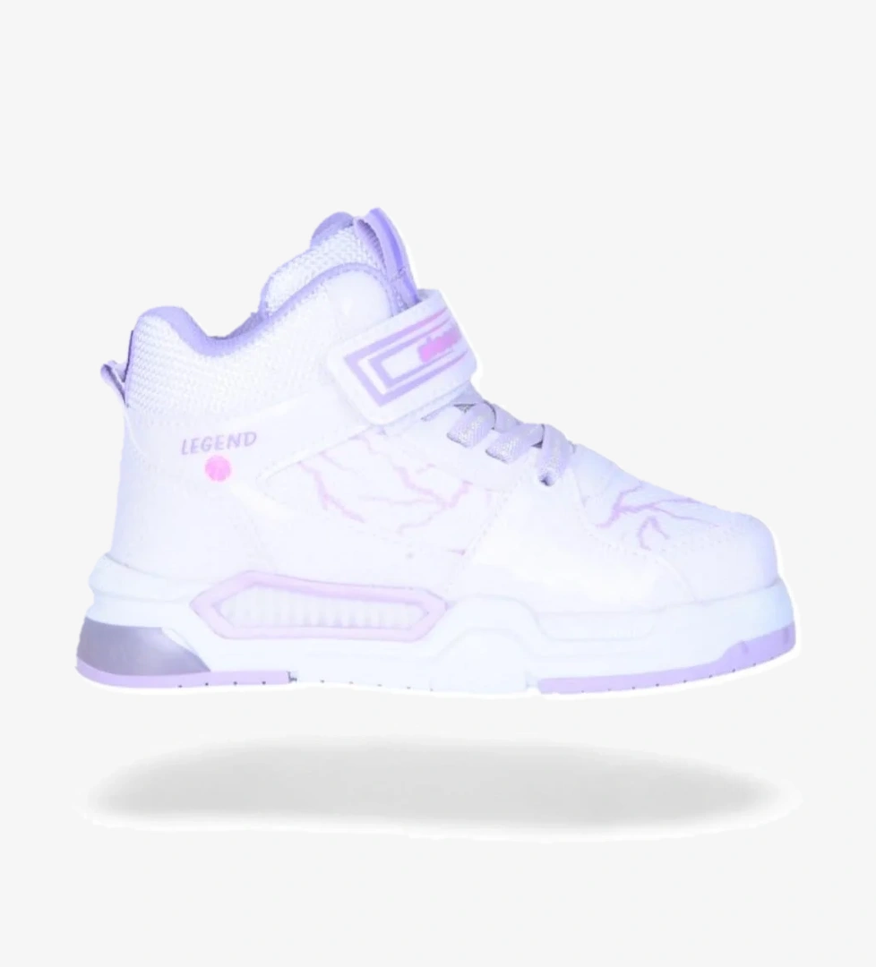 Alessio 042 Byz-Lila Kız Çocuk Sneaker Ayakkabı model görseli