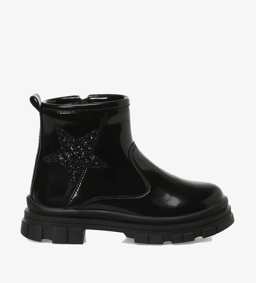 TRIN.P5PR Siyah Kız Çocuk Worker Bot - Görsel 1