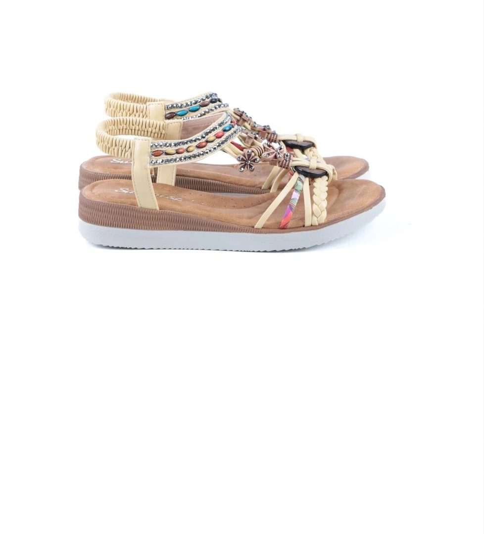 S.p 361 Ortopedik Taban Bayan Sandalet Ayakkabı