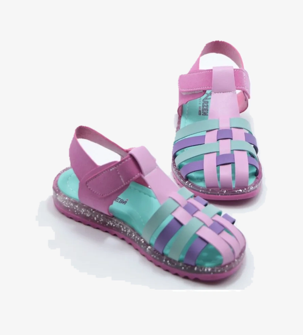 Ayakkabımood Arz Ortopedik Taban Kız Çocuk Sandalet Ayakkabı model görseli