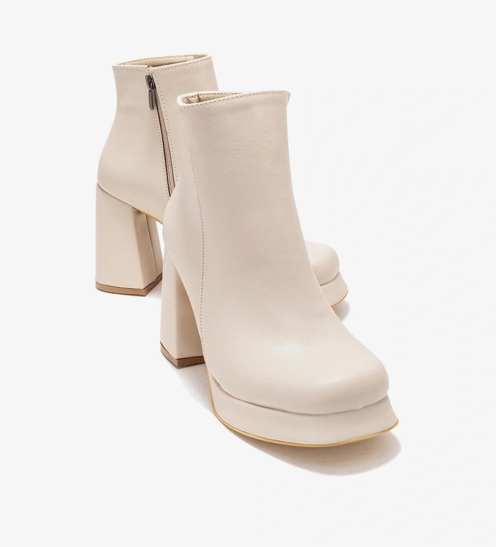 Kadın Platform Taban Bot BEJ CİLT