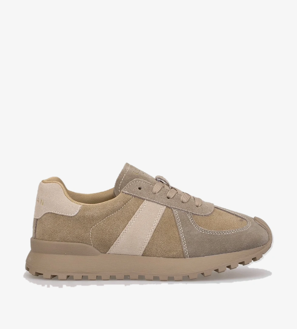 Lufian 122230034 Doris Kadın Hakiki Deri Klasik Sneaker Camel model görseli