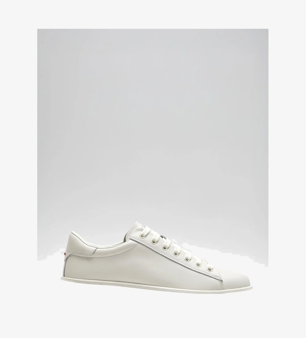 112230221 Gage 25K Erkek Hakiki Deri Klasik Sneaker Beyaz