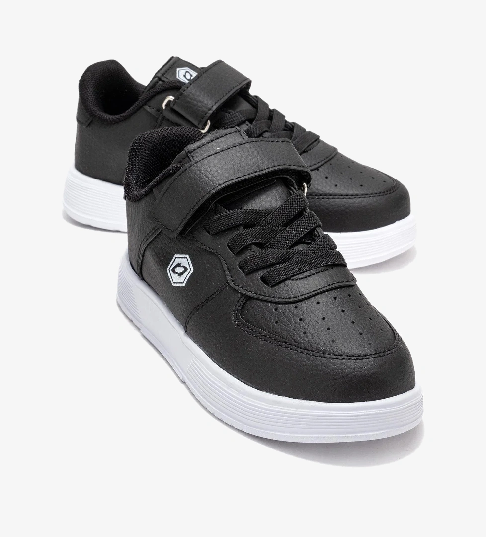 Ccway Cırtlı Çocuk Spor Ayakkabı ; Si̇yah Beyaz model görseli