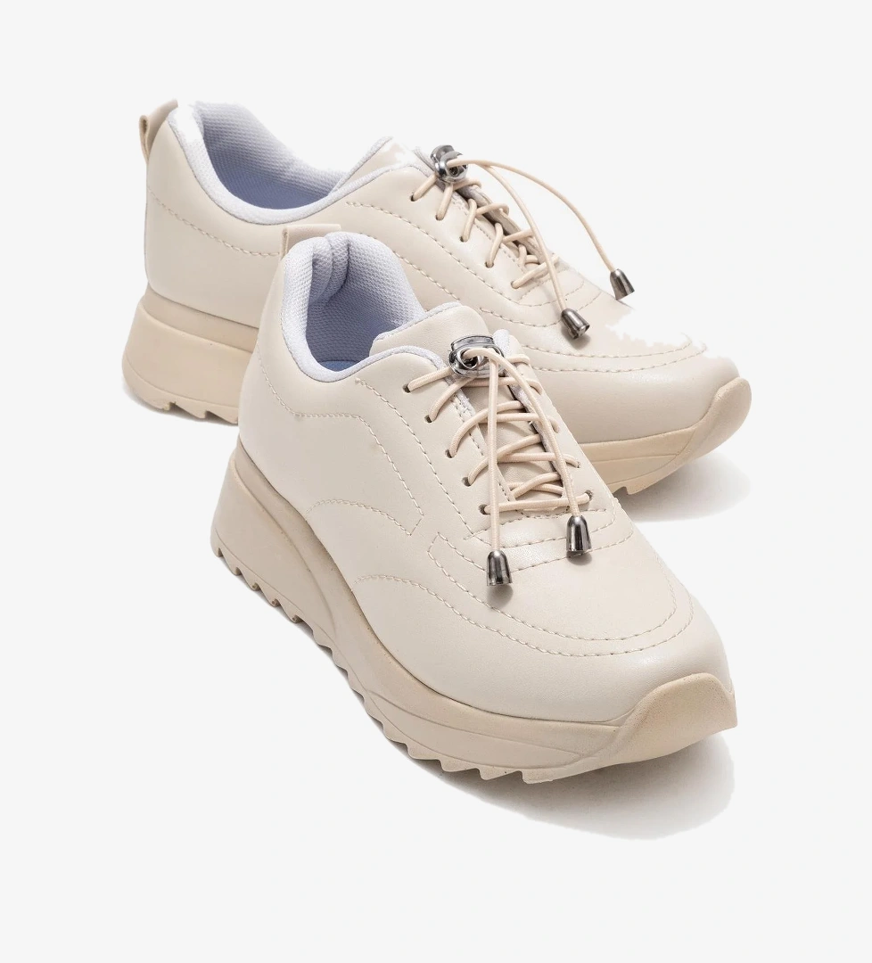 Ccway Kadın Dikişli Lastikli Spor Ayakkabı model görseli