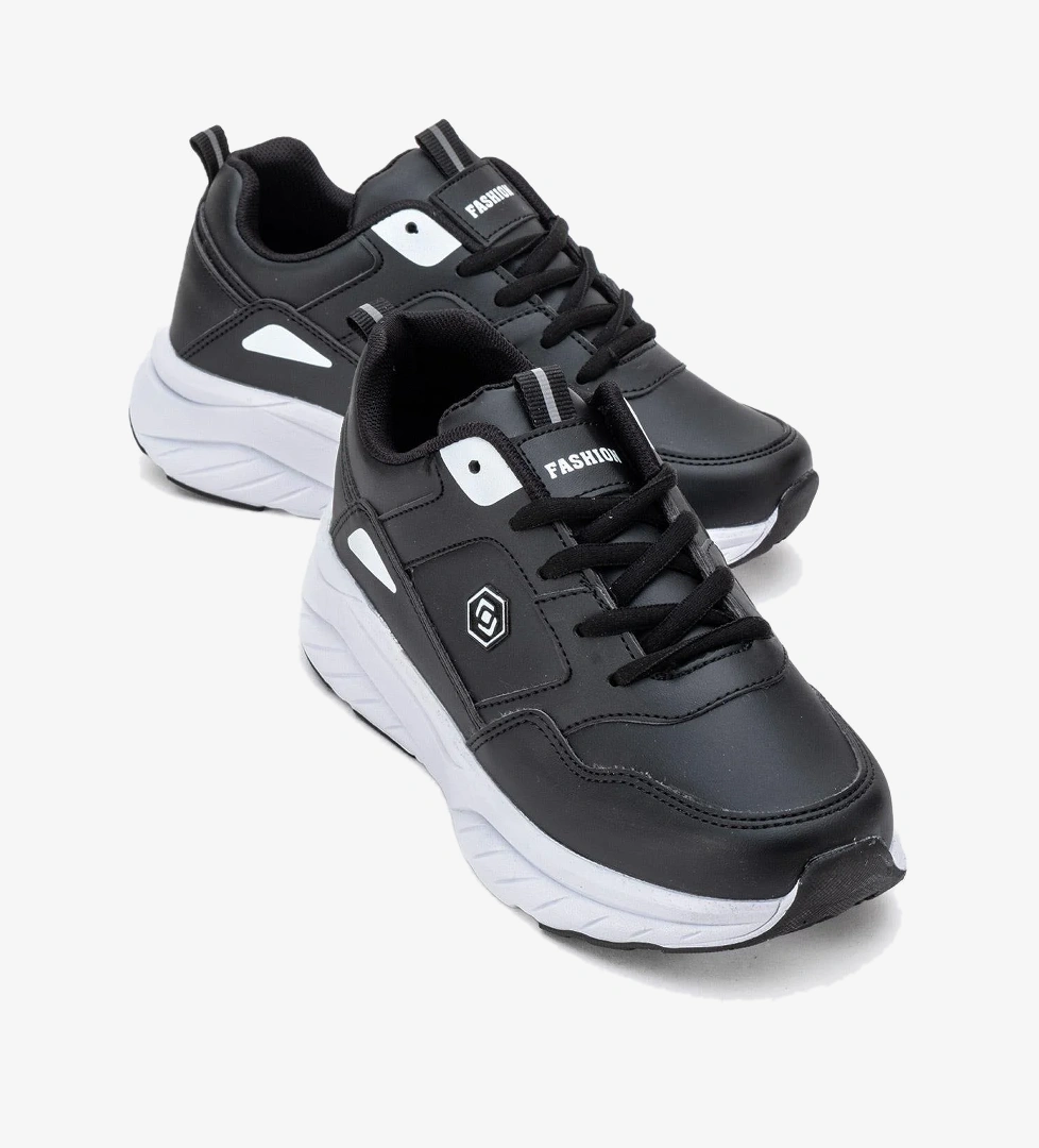 Kadın Spor Ayakkabı; SİYAH BEYAZ