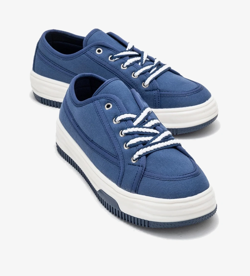 Keten Kadın Spor Ayakkabı LACİ BEYAZ