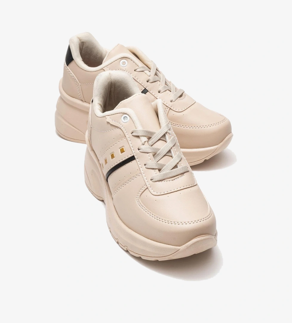 Kadın Spor Ayakkabı; BEJ