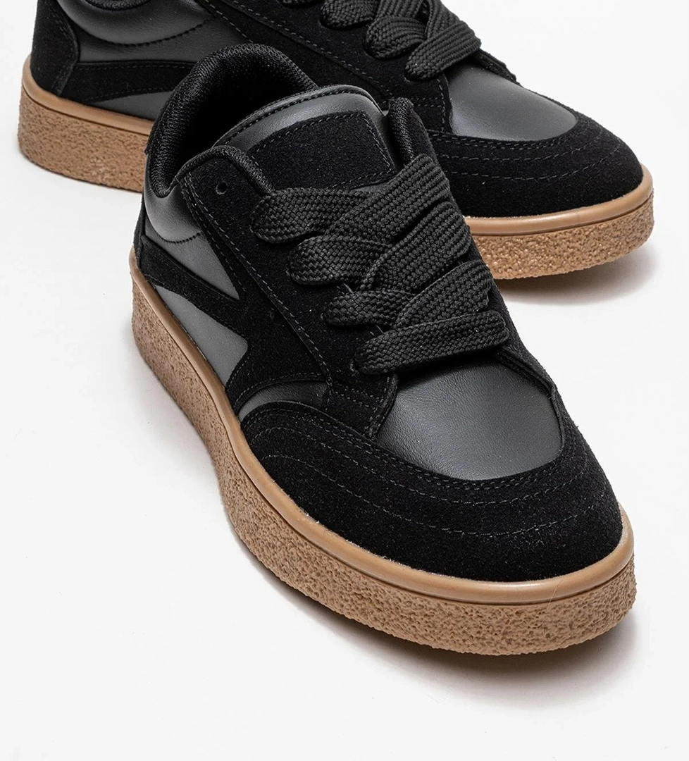 Kadın Anorak Spor Ayakkabı SİYAH