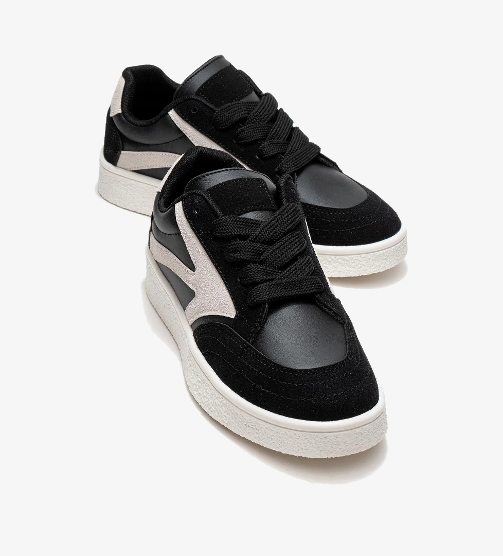 Kadın Anorak Spor Ayakkabı SİYAH BUZ - Görsel 1