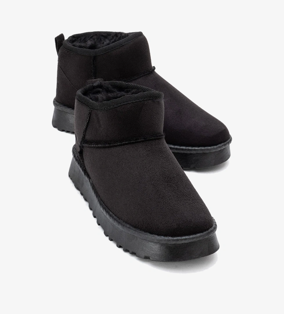 Alçak Tabanlı Mini Bot SİYAH - Görsel 1