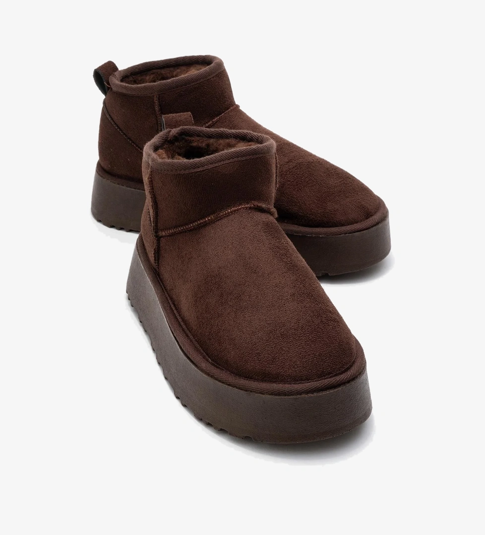 Yüksek Tabanlı Mini Bot KAHVE