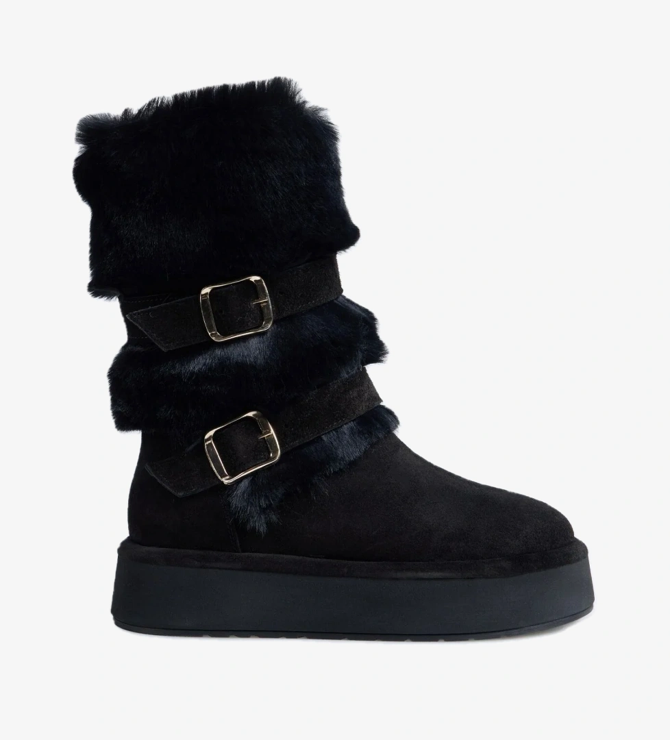 Fabrika Siyah Kadın Çizme D-NELL-FOMAX model görseli