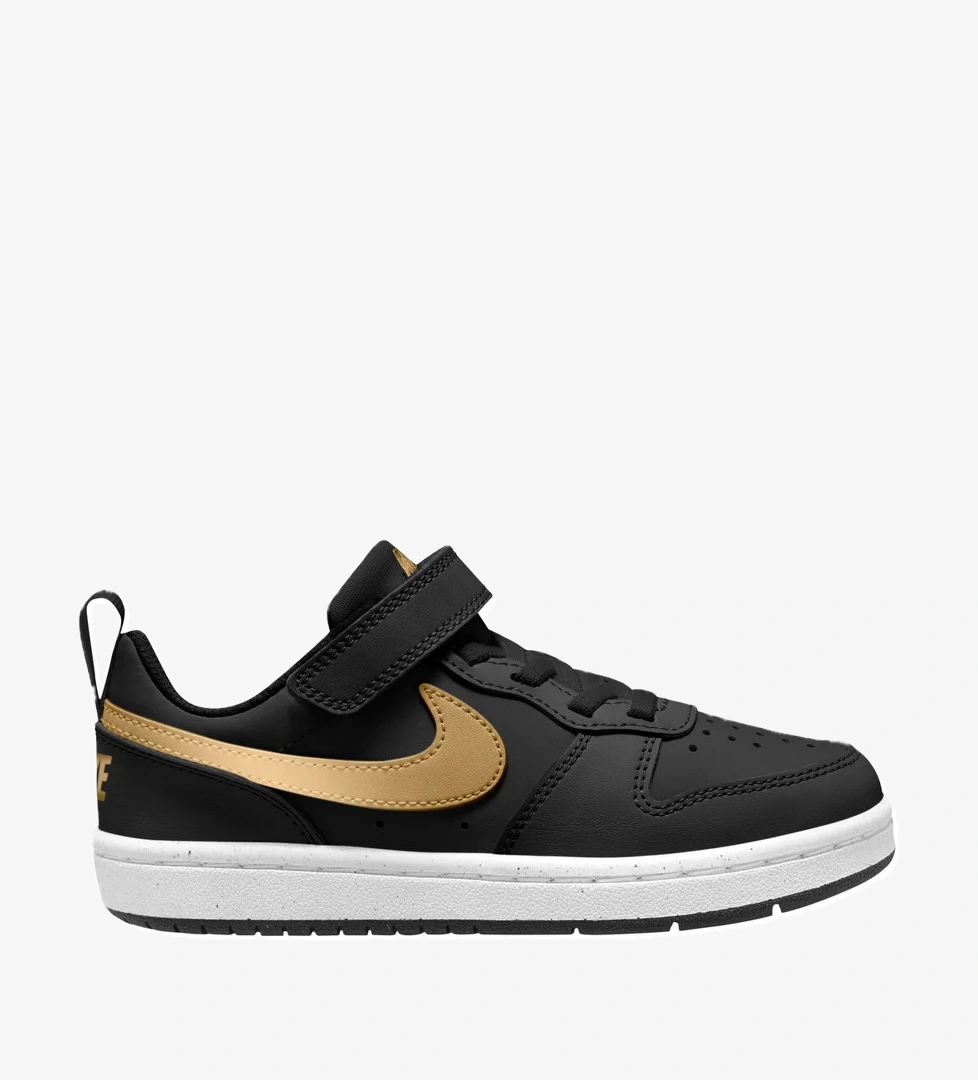 Nike Court Borough Low Re Siyah Erkek Çocuk Sneaker