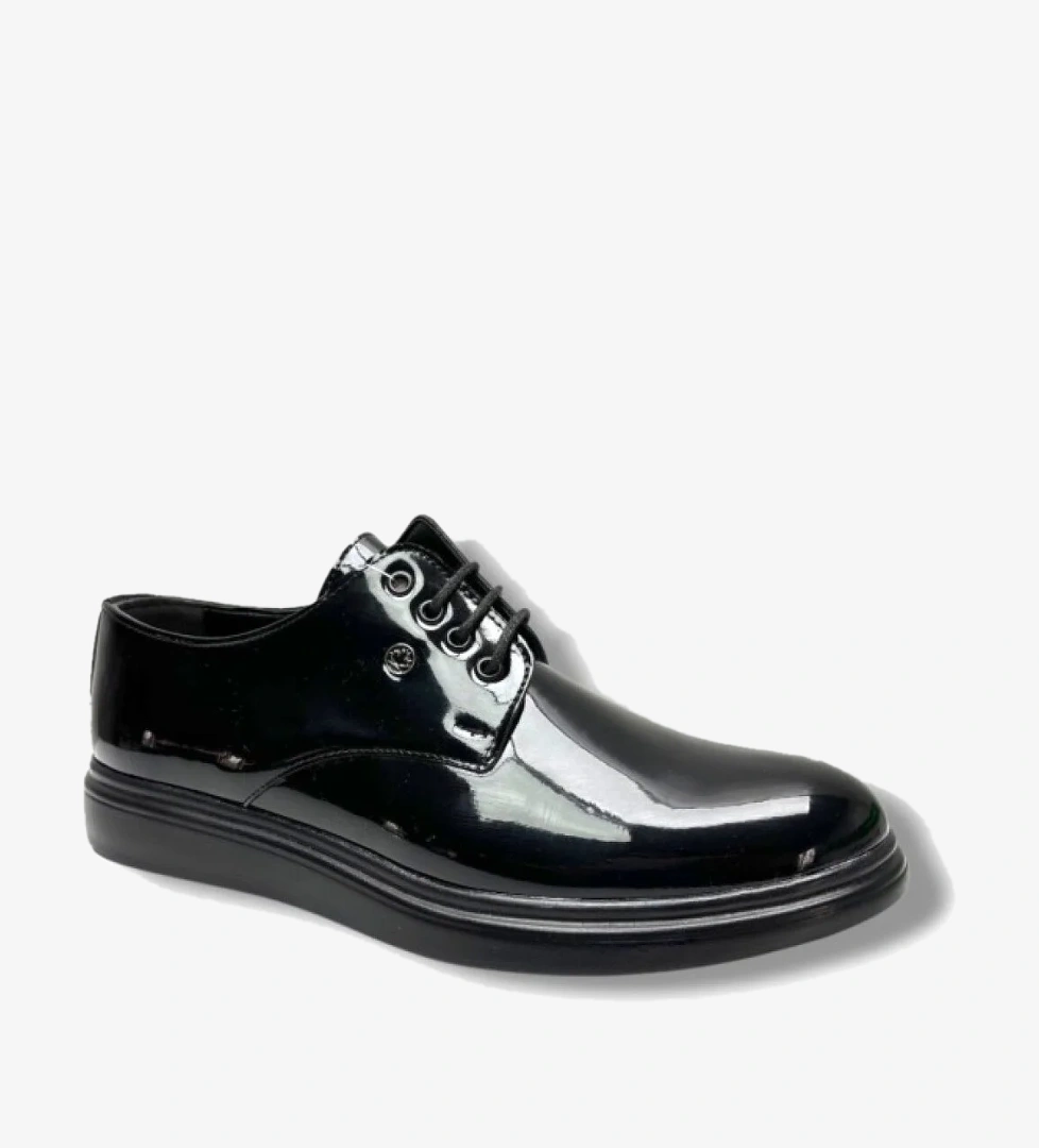 3125-26 Rugan Deri Anatomik Erkek Ayakkabı - Görsel 1