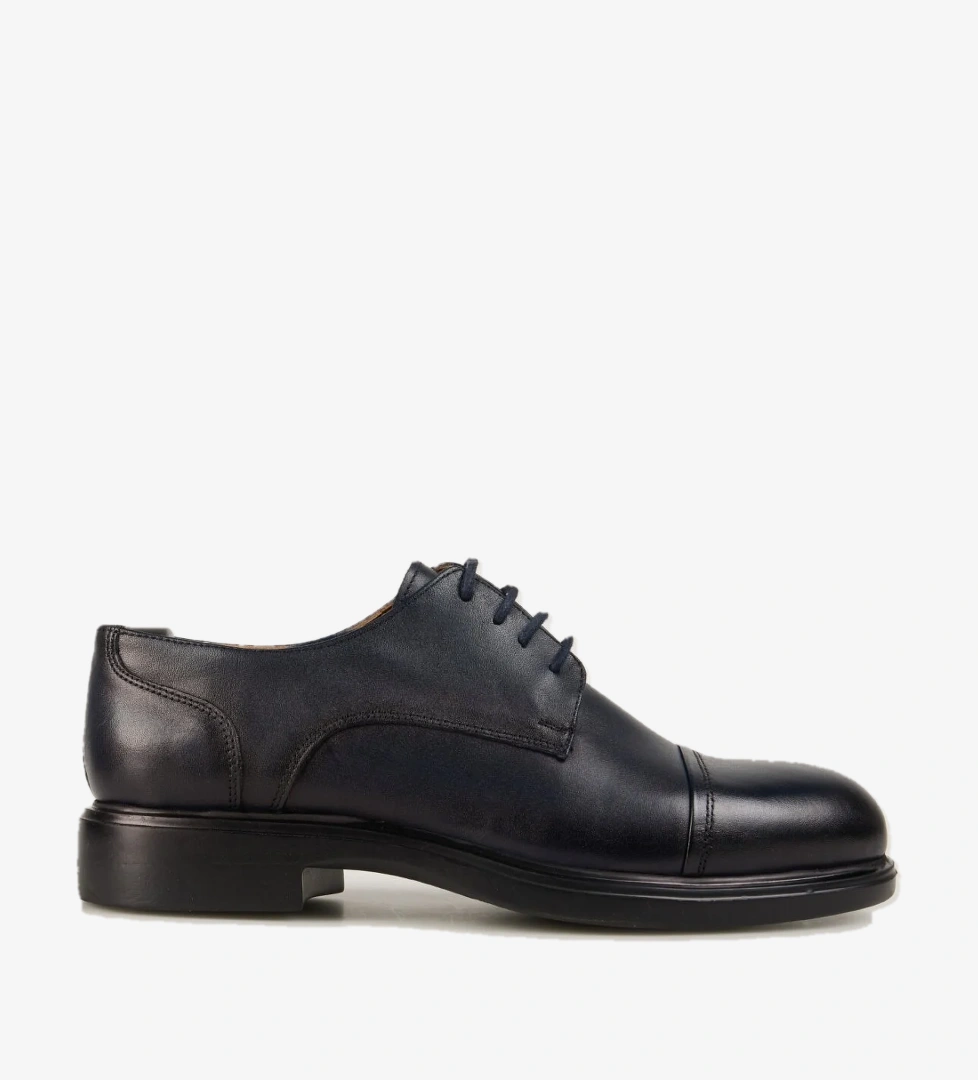 Fabrika Fabrika Deri Lacivert Erkek Klasik Ayakkabı JOSE | Flo Lacivert - 1. görsel