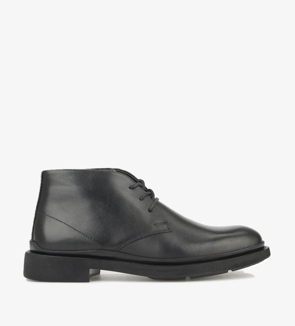 Erkek Hakiki Deri Bot 153986Z4065 Siyah