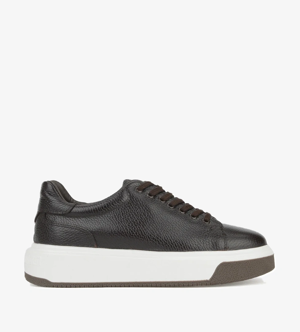 Erkek Hakiki Deri Ayakkabı 1531023Z1002 Kahve